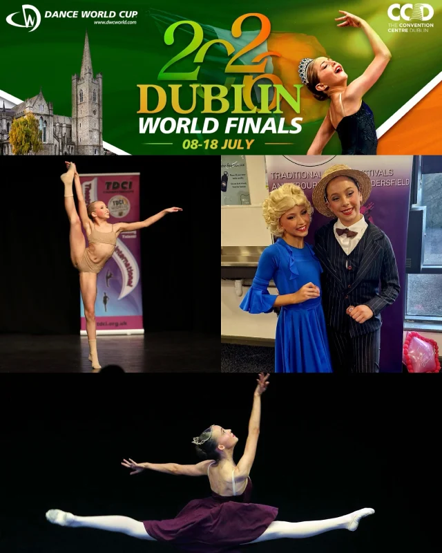 THE DANCE WORLD CUP FINAL🌍🏆

We are beyond proud to announce that after entering @dwc_uk_teams for the first time, KTDC will be representing Team England in the Dance World Cup Final🏴󠁧󠁢󠁥󠁮󠁧󠁿

We gained 1st place with 2 routines in the England Qualifiers ! An unreal achievement for our small but mighty team, girls trip pending…🇮🇪 (plus the dance dads xx)

SIENNA LISTER CHILDREN’S BALLET

TALULAH LUMB CHILDREN’S LYRICAL

Both choreographed by @matthewflinderschoreography 🖤

ISABELLA MARGAGLIONE & TALULAH LUMB CHILDREN’S JAZZ DUET ‘Reach for the Gun’

Choreographed by @staceyycorness 🖤