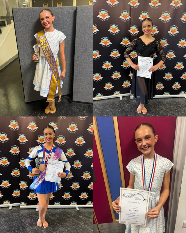 A HUGE congratulations to two of our girls for this weekends results!

@poppyavajohnson TDCI WORLD PERFORMER WINNER 🏆 & TDCI Junior Song & Dance Runner up✨

@sonam_dancerx TDCI SENIOR SONG & DANCE CHAMPION🏆 & TDCI Senior Modern 4th Place✨

So incredibly proud of you both! What an amazing weekend you’ve both had🌟 showing all the hard work is paying off!

All choreographed by @staceyycorness 🫶🏽